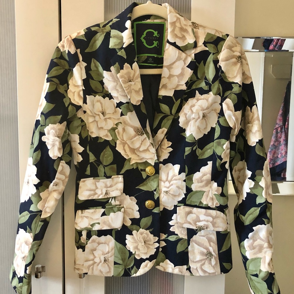 C .Wonder Floral blazer.